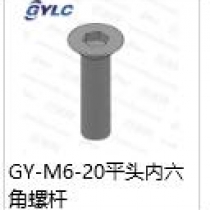 GY-M6-20.平头内六角螺杆