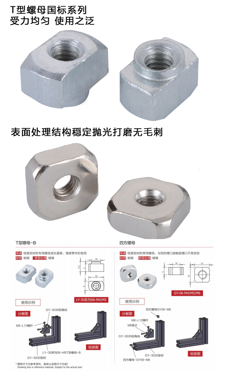 国标T型螺母B(图1)